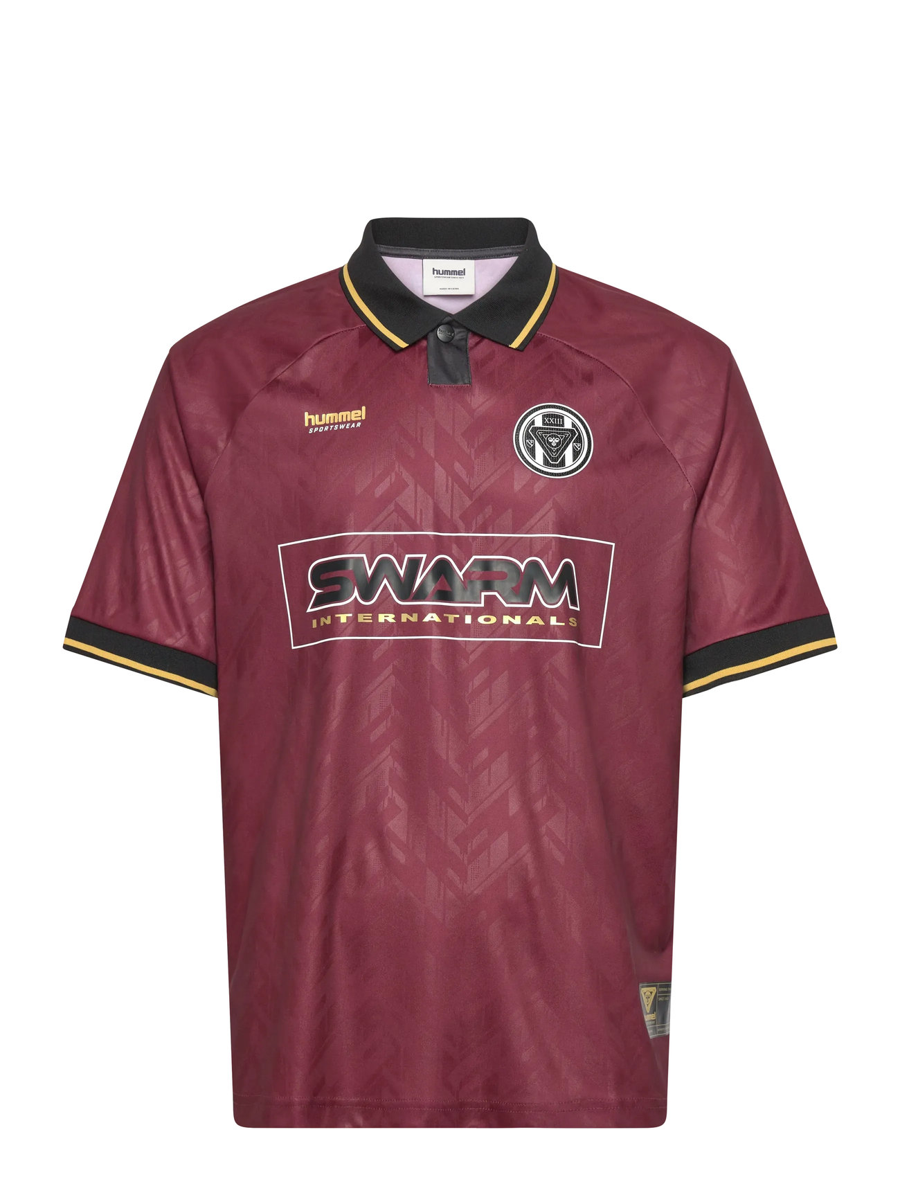 HUMMEL Hmlloose Bay Soccer Jersey S/S Burgundy - XS - Damen