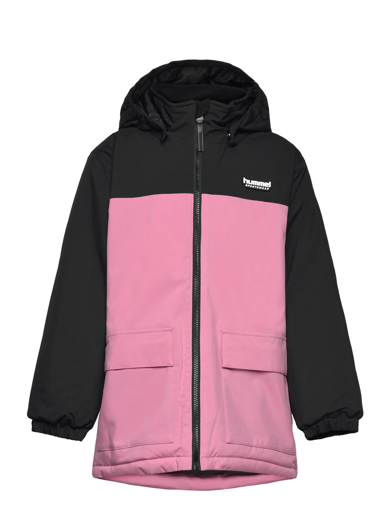 Hummel Hmljr Block Jacket Wp, 110, Pink, Jakker Og Frakker > Puffer Og Vatterede, Børn