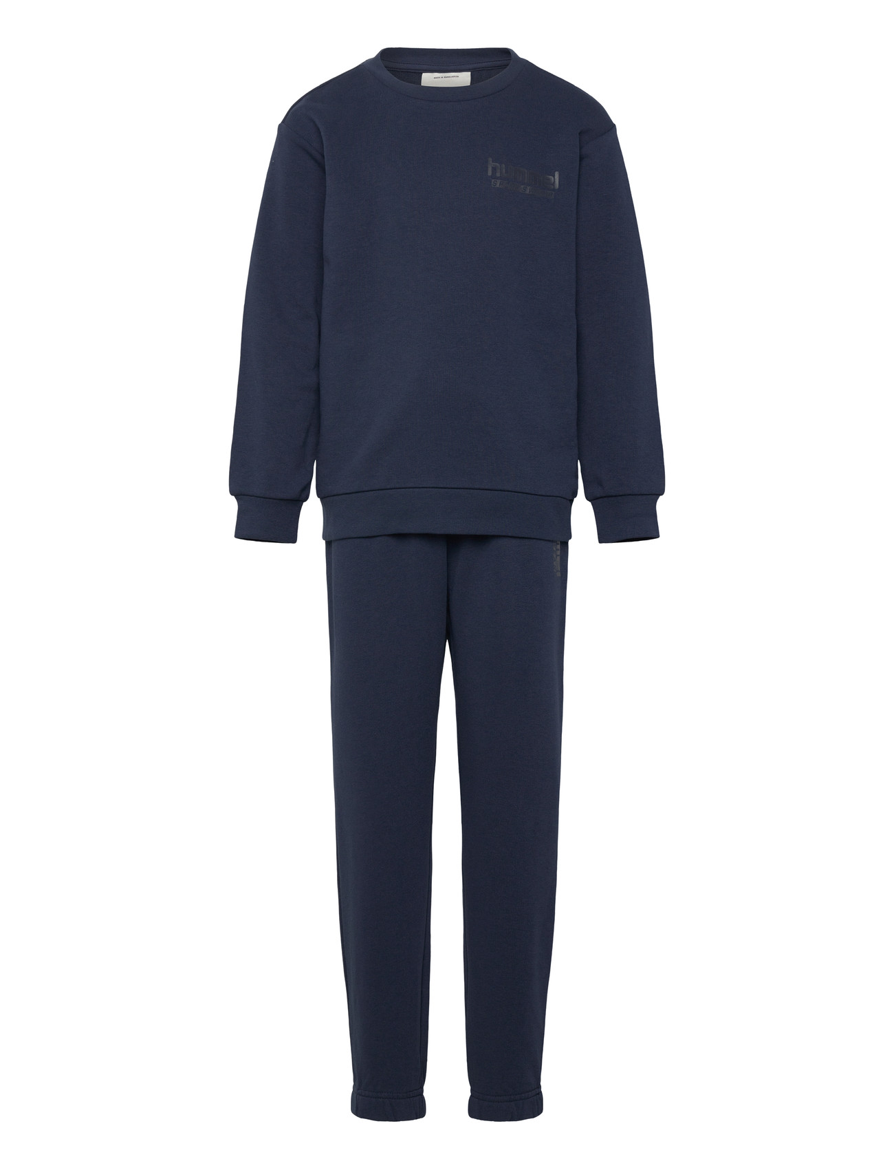 HUMMEL Hmljr Base Sweat Set Navy - 128 - Kinder