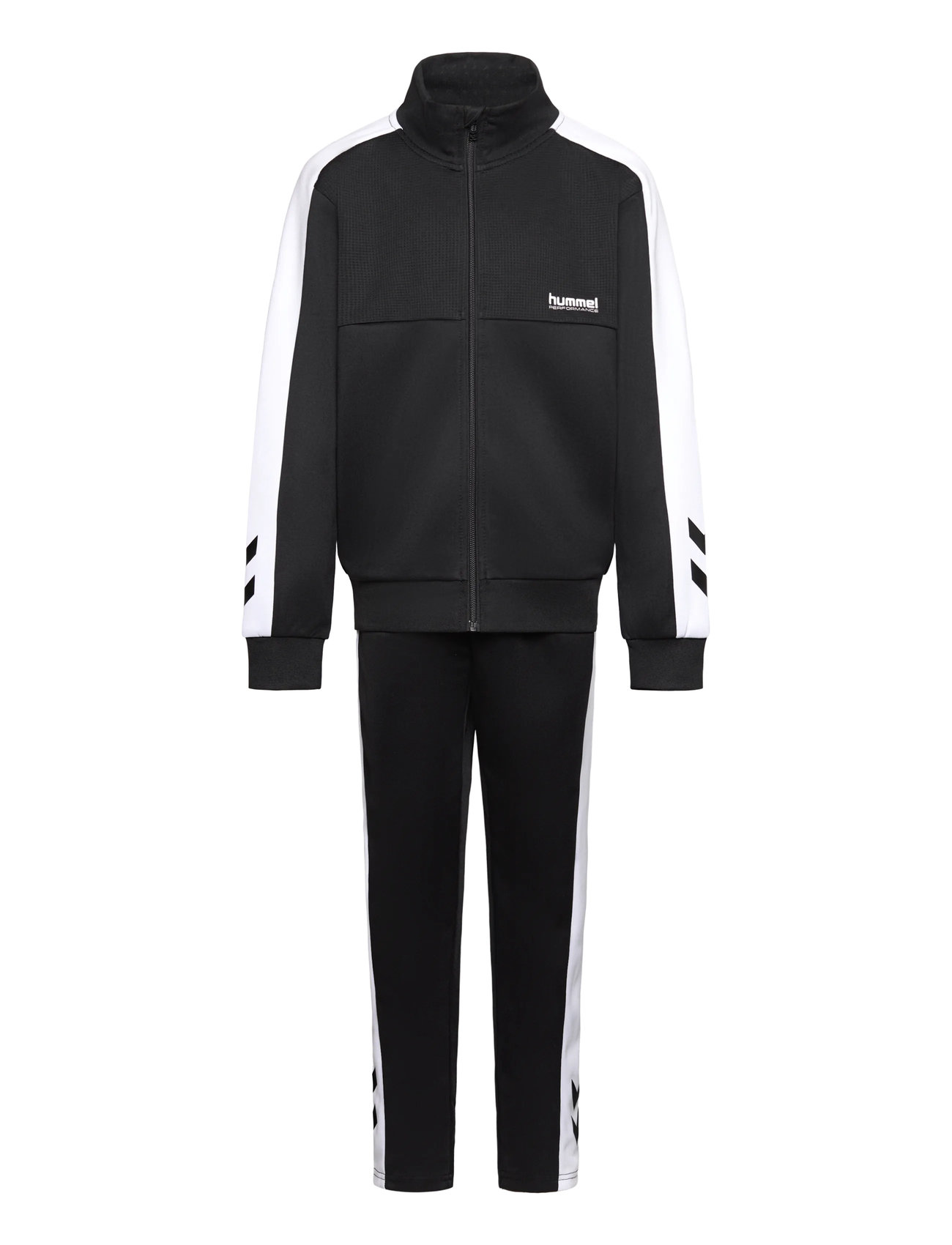 HUMMEL Hmljr Colorblock Tracksuit Schwarz - 104 - Kinder