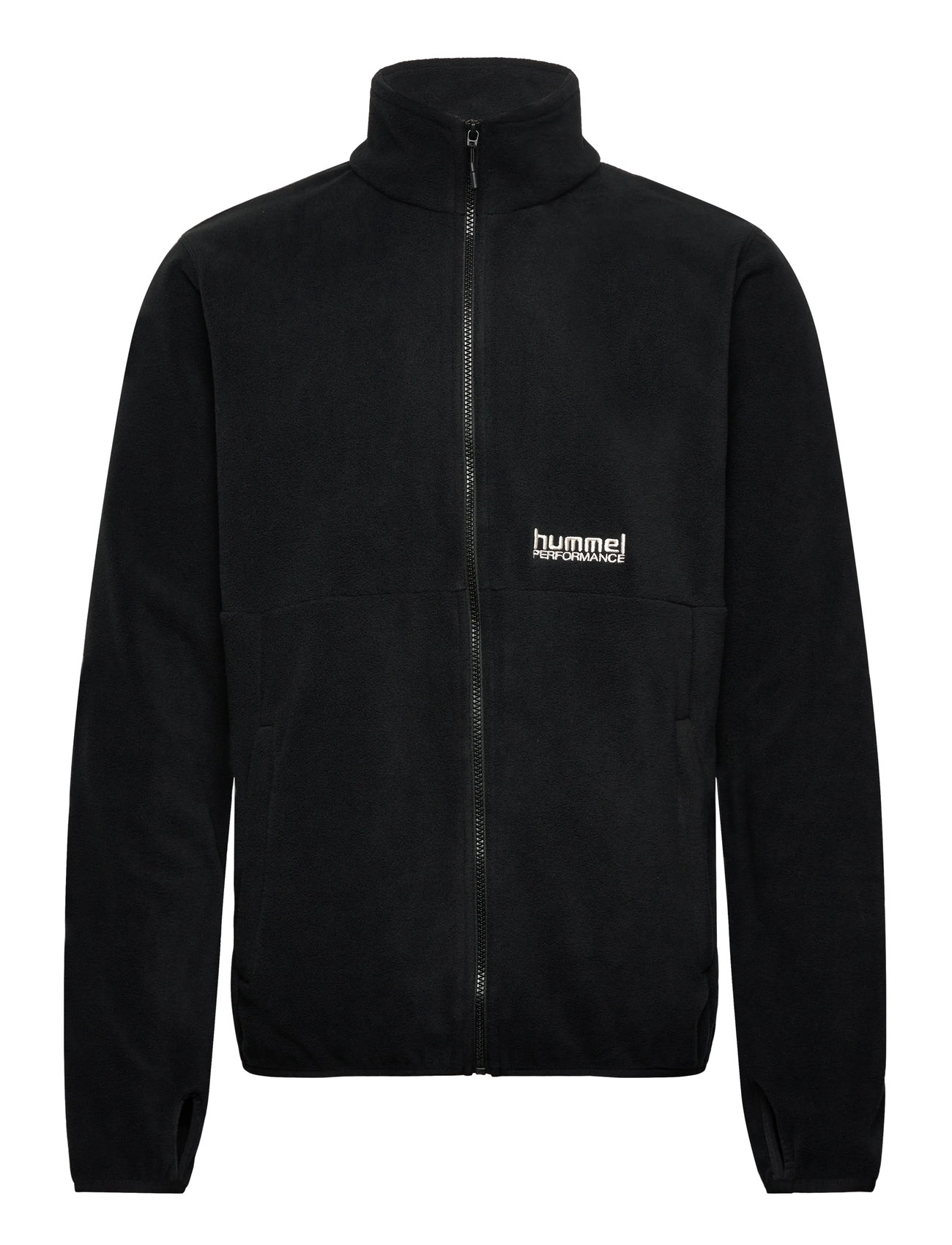 Hummel Hmlpulse Fleece Jacket, M, Black, Sport Fleeces & Midlayers > Sport Fleeces, Herre