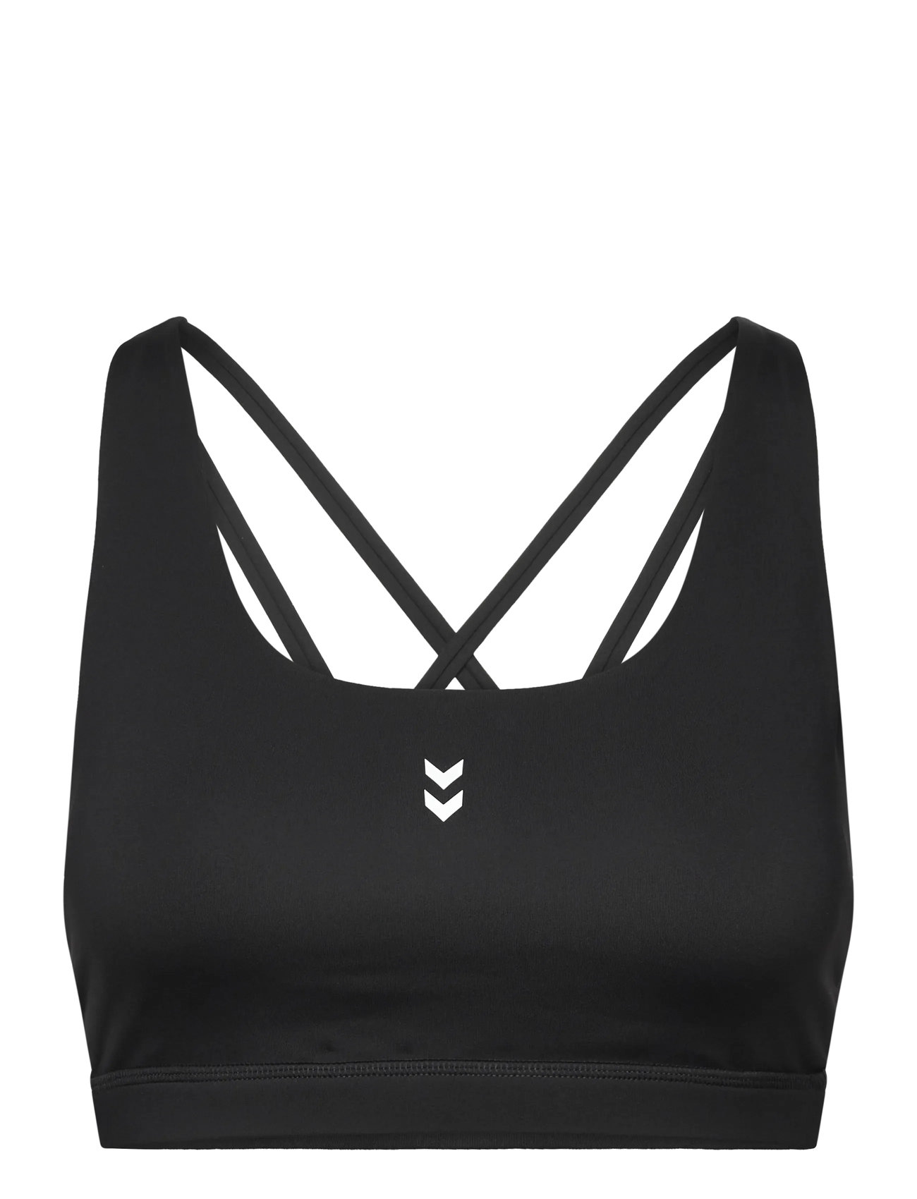 Hummel Hmlhiit Impact Strap Bra, S, Black, Sport Clothing > Sport Bras - All, Dame