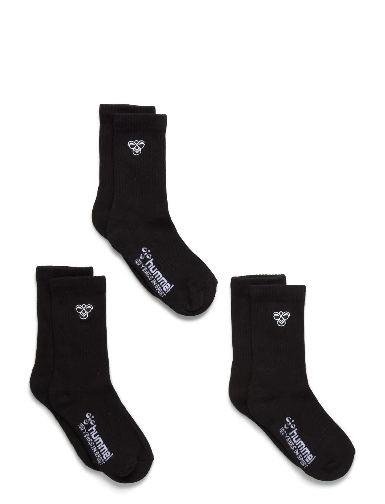 Hummel Hmljr 3-Pack Socks Bee, 28/31, Black, Sport > Socks, Børn
