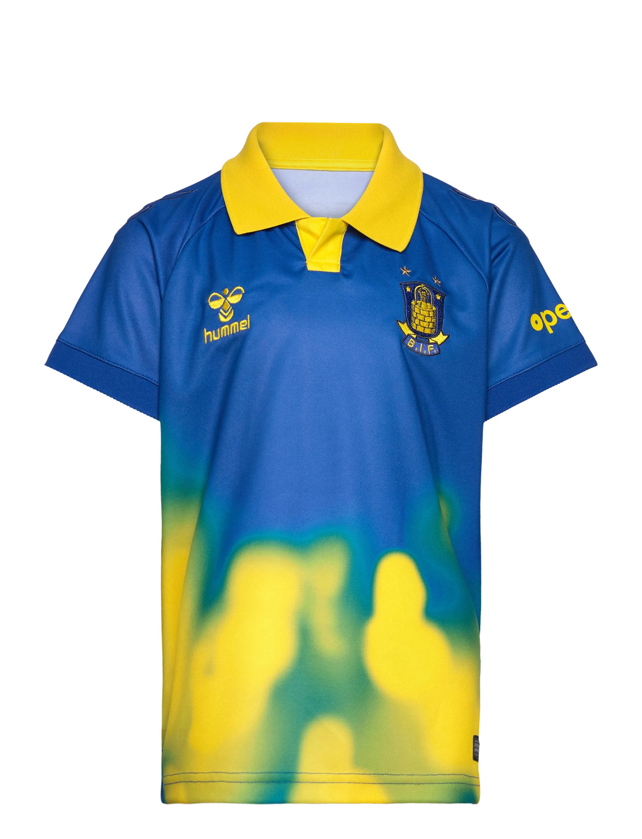 Hummel Bif 25/26 Away Jersey S/S Kids, 140, Blue, T-Shirts > Fodboldtrøjer, Børn