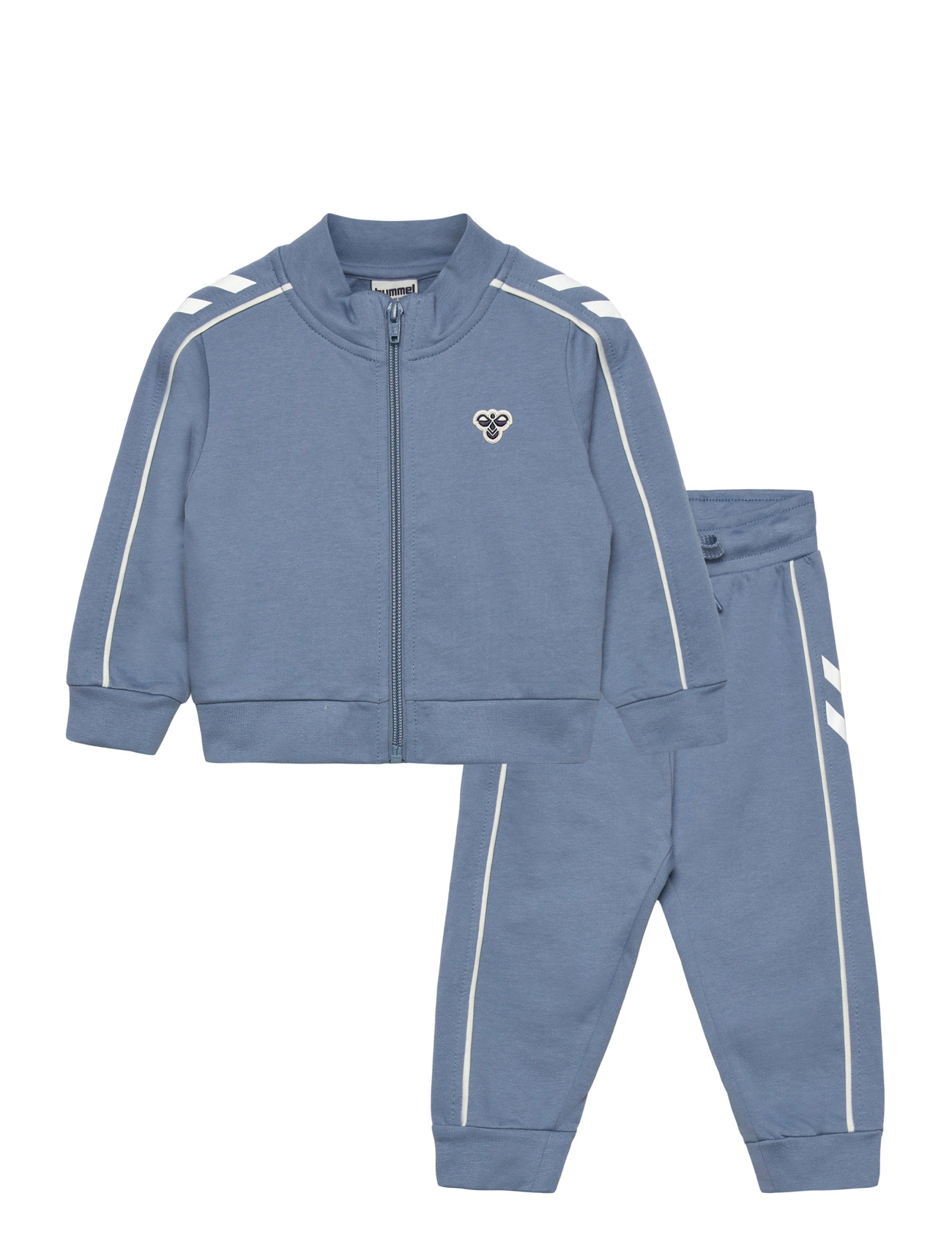 Hummel Hmlmini Co Reg Track Suit, 68, Blue, Sport > Træningsdragter, Børn