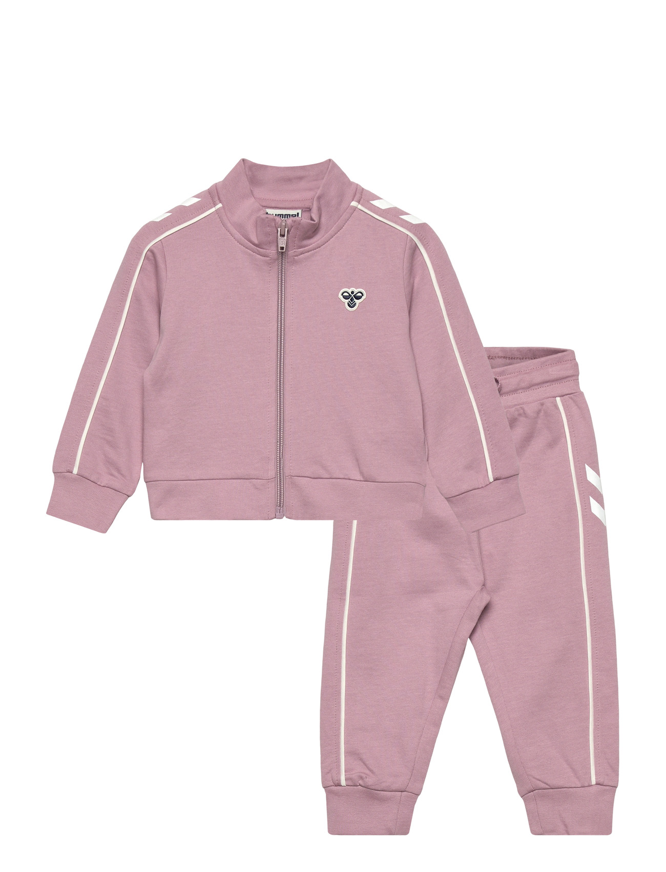 Hummel Hmlmini Co Reg Track Suit, 92, Purple, Sport > Træningsdragter, Børn