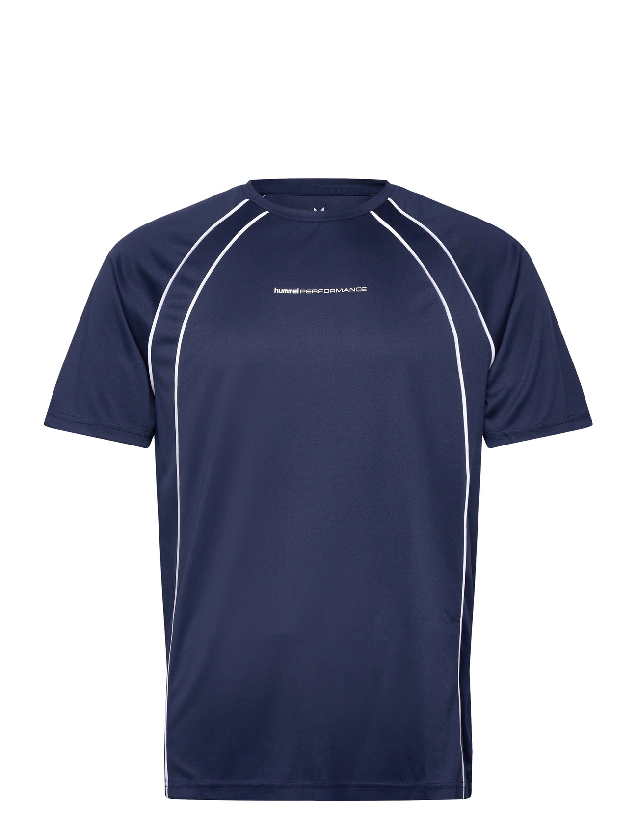 HUMMEL Hmlpulse Training Print T-Shirt Ss Navy - XXL - Herren