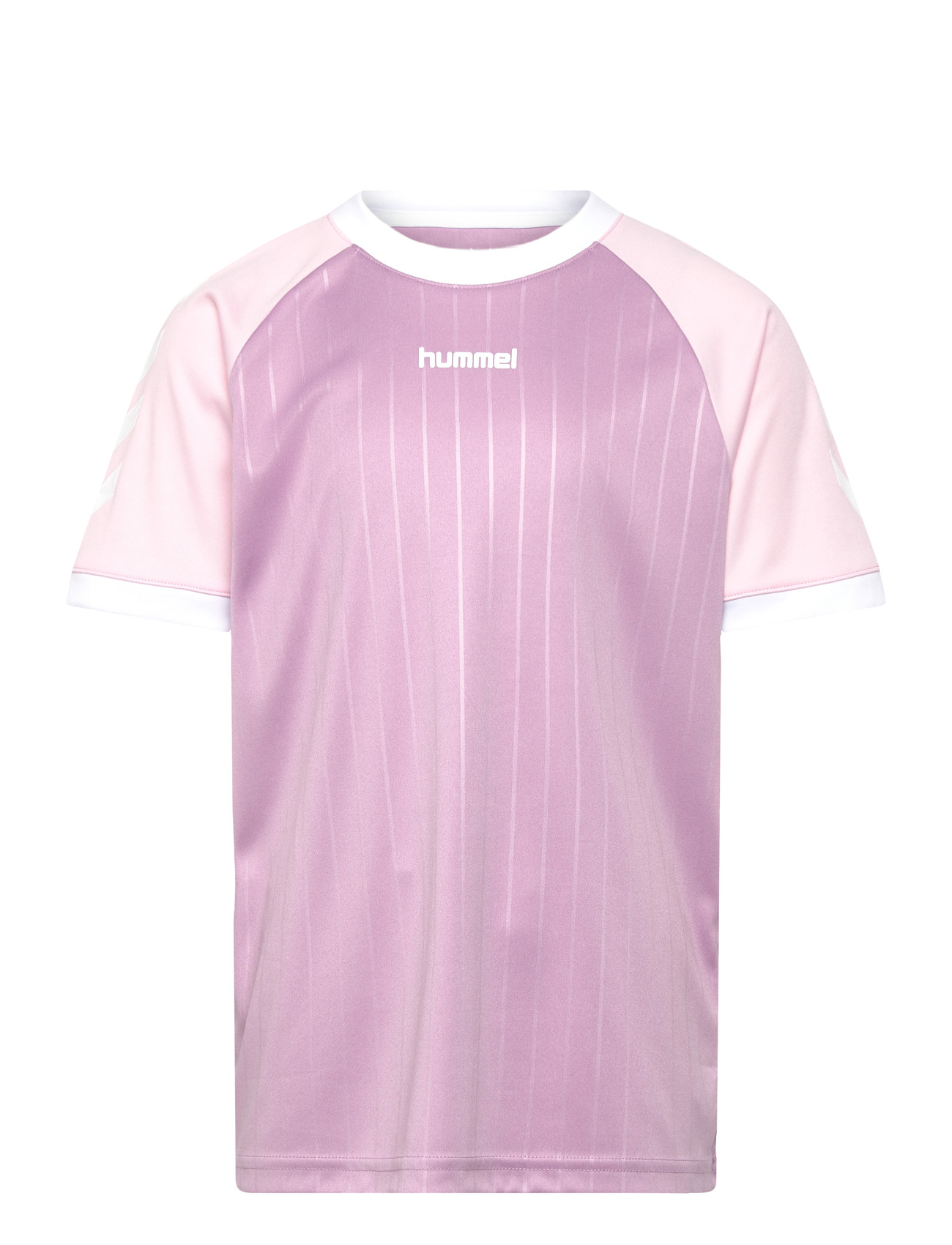 HUMMEL Hmljr Stripe T-Shirt S/S Pink - 122/128 - Kinder