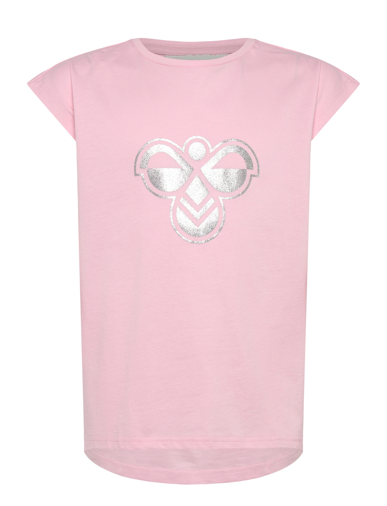 HUMMEL Hmljr Reg T-Shirt S/L Big Bee Pink - 158/164 - Kinder