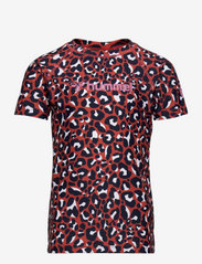 hmlAZUL SWIM T-SHIRT S/S - HOT SAUCE