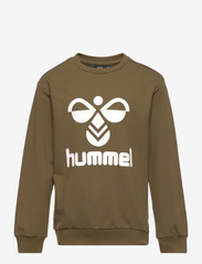 hmlDOS SWEATSHIRT - DARK OLIVE