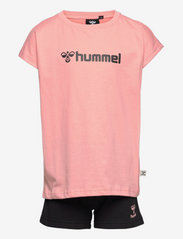 Hummel - hmlNOVA SHORTS SET - sets with long-sleeved t-shirt - rosette - 0