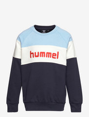 hmlCLAES SWEATSHIRT - AIRY BLUE