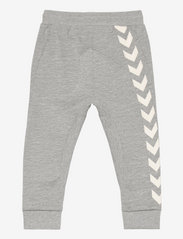 Hummel - hmlAPPLE PANTS - trousers - grey melange - 2
