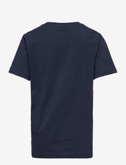 Hummel - hmlFAST T-SHIRT S/S - pattern short-sleeved t-shirt - black iris - 1