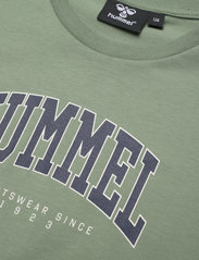 Hummel - hmlFAST T-SHIRT S/S - pattern short-sleeved t-shirt - sea spray - 2