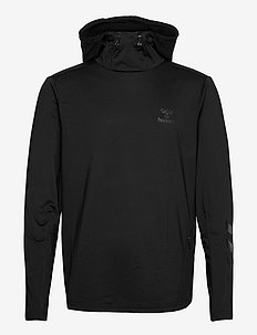 hmlASTON HOODIE - hoodies - black