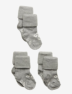 SORA 3-PACK SOCK - sokker - grey melange