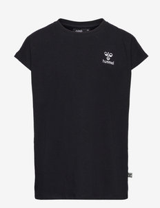 hmlDOCE T-SHIRT S/S - plain short-sleeved t-shirts - black