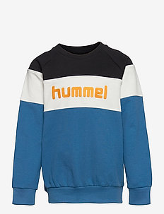 hmlCLAES SWEATSHIRT - sweat-shirt - vallarta blue