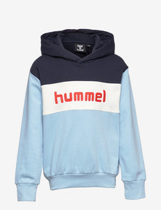 hmlMORTEN HOODIE - hoodies - airy blue