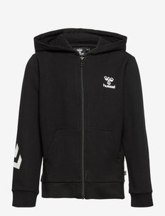 hmlTRECE ZIP HOODIE - hoodies - black
