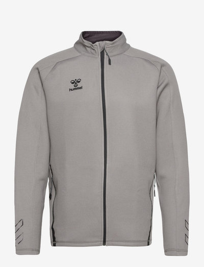 hmlCIMA XK ZIP JACKET - training jackets - grey melange