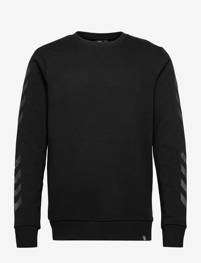 hmlLEGACY CHEVRON SWEATSHIRT - sweatshirts - black