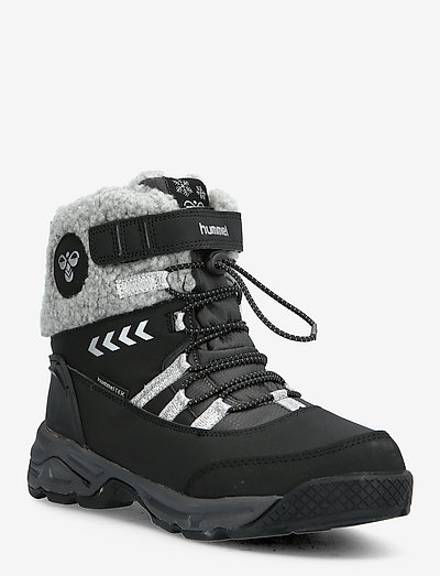 SNOW BOOT TEX JR - sport shoes - black/silver
