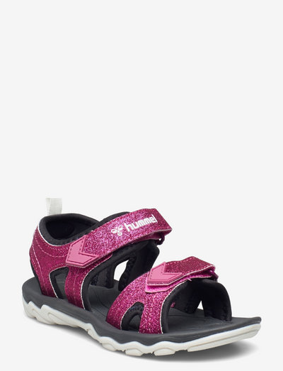 SANDAL SPORT GLITTER JR - strap sandals - pink
