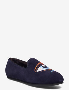 Hums Eye Talisman Loafer - loafers - blue