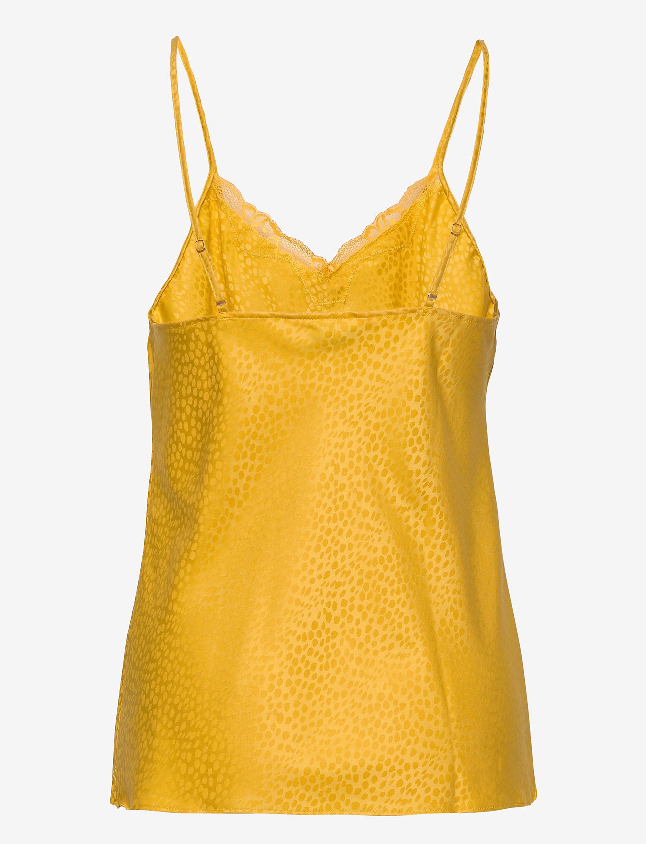 gold satin camisole