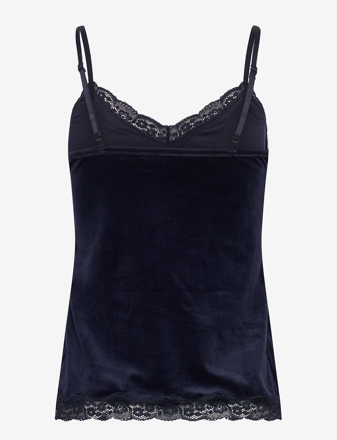 Hunkemöller Cami Velours Scallop Lace - Tops | Boozt.com