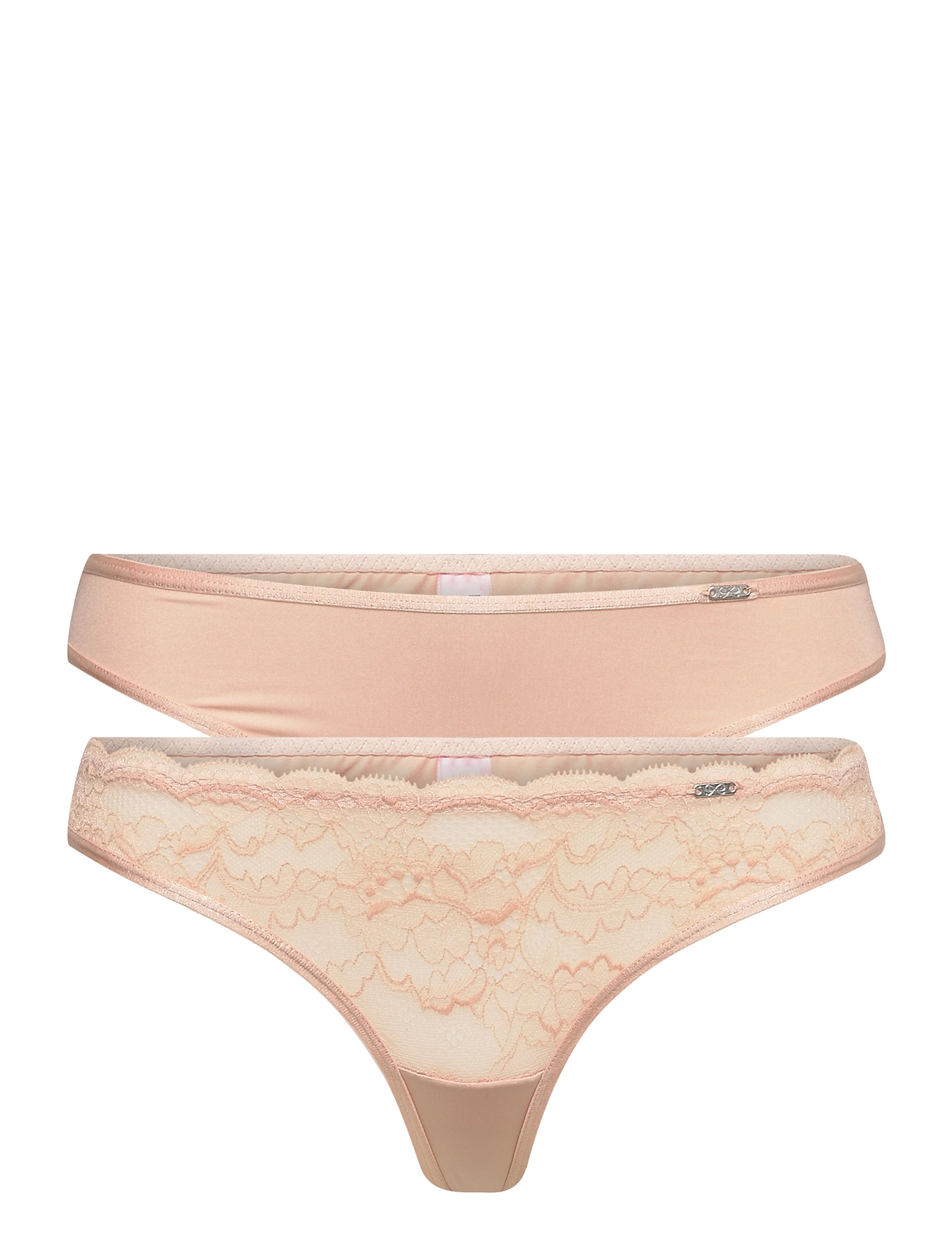 2-Pack Angie String G-streng Undertøj Pink Hunkemöller