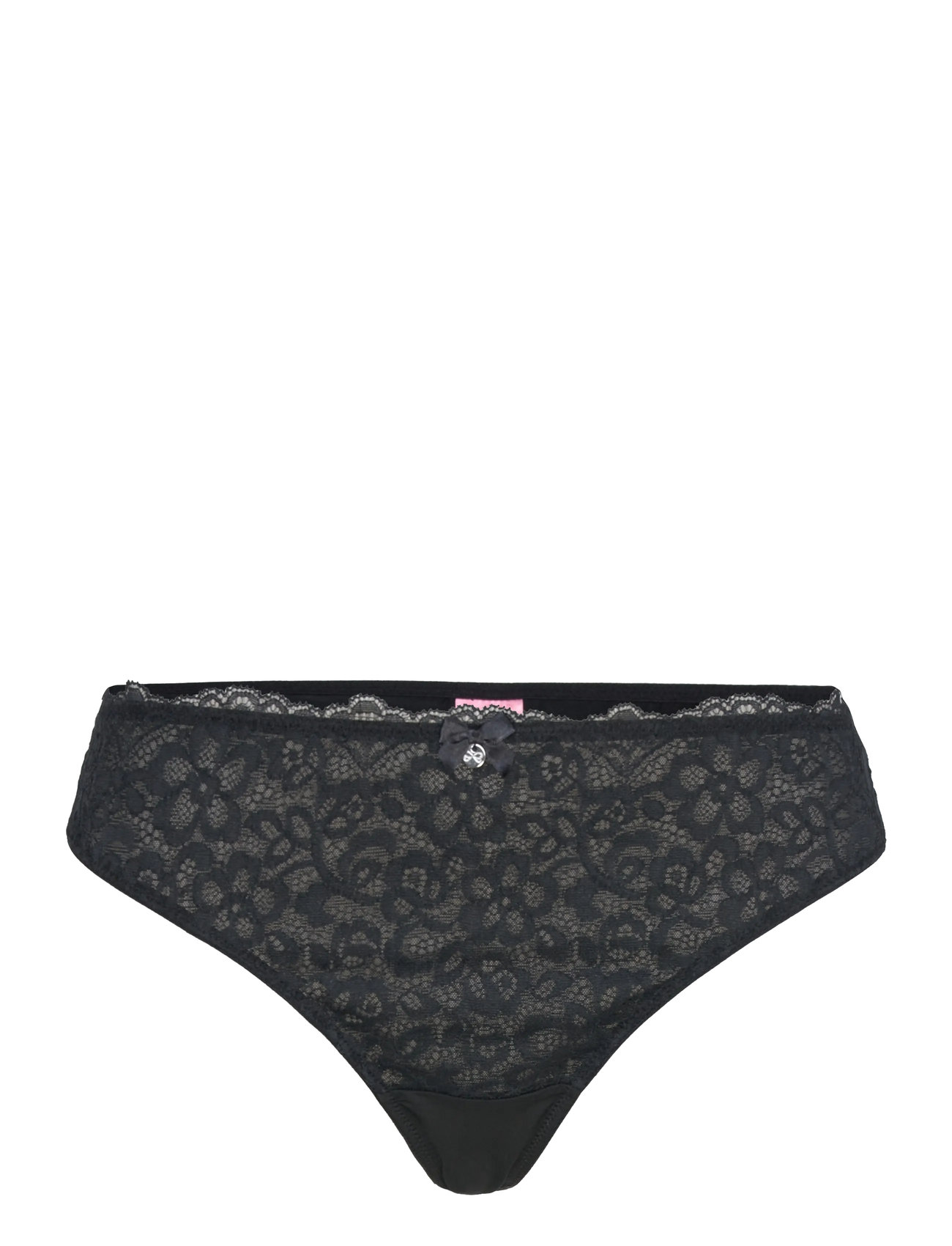 Marine Thong Stringtruse Undertøy Black Hunkemöller