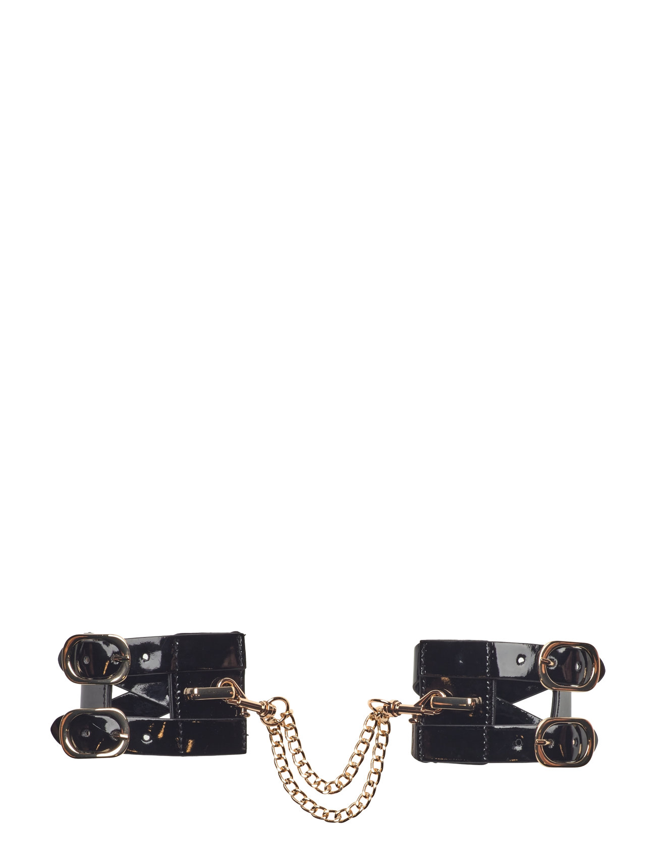 Wrist Cuffs High Shine Pu Black Hunkemöller