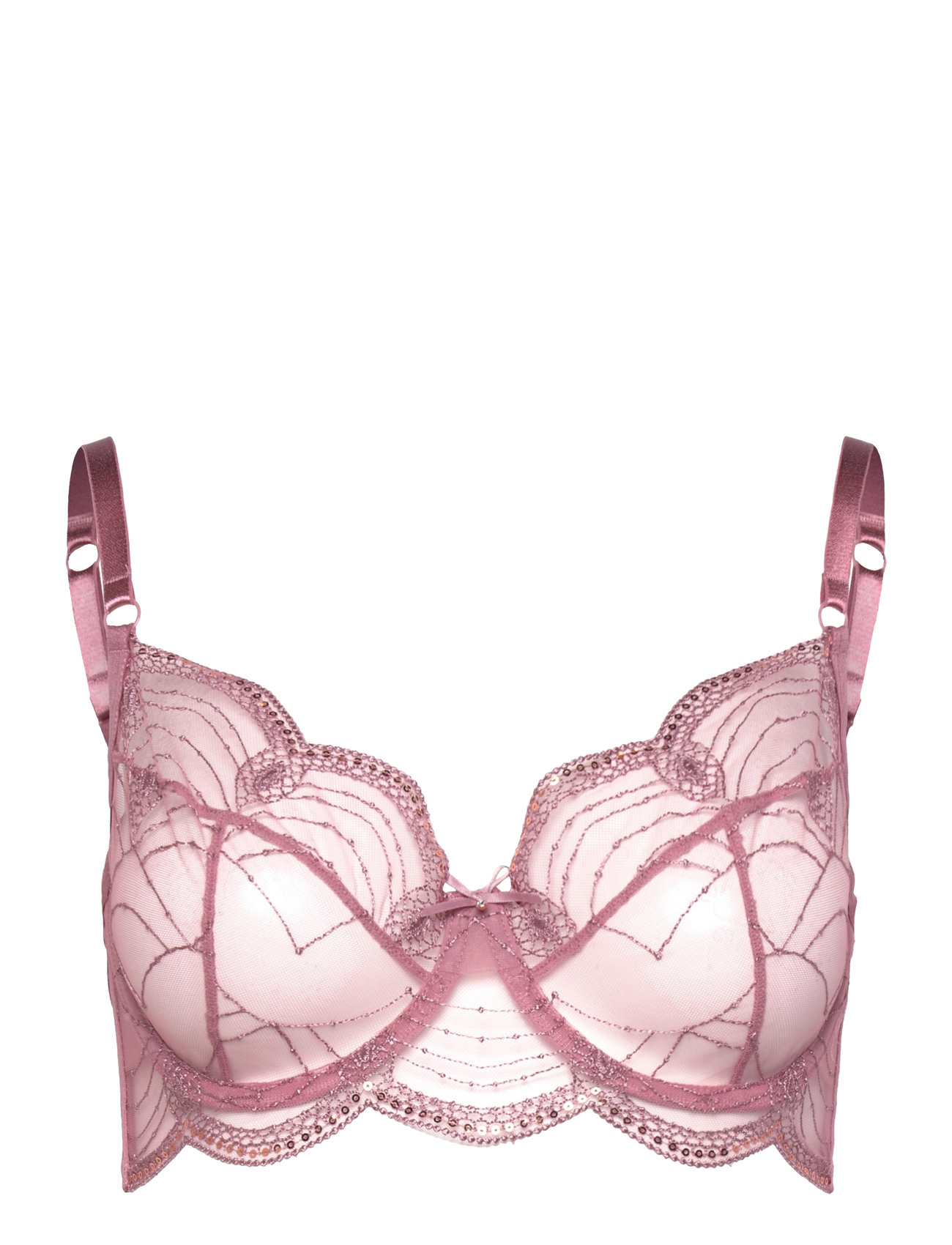 Ruby Non-Padded Underwired Bra Lingerie Bras & Tops Wired Bras Pink Hunkemöller