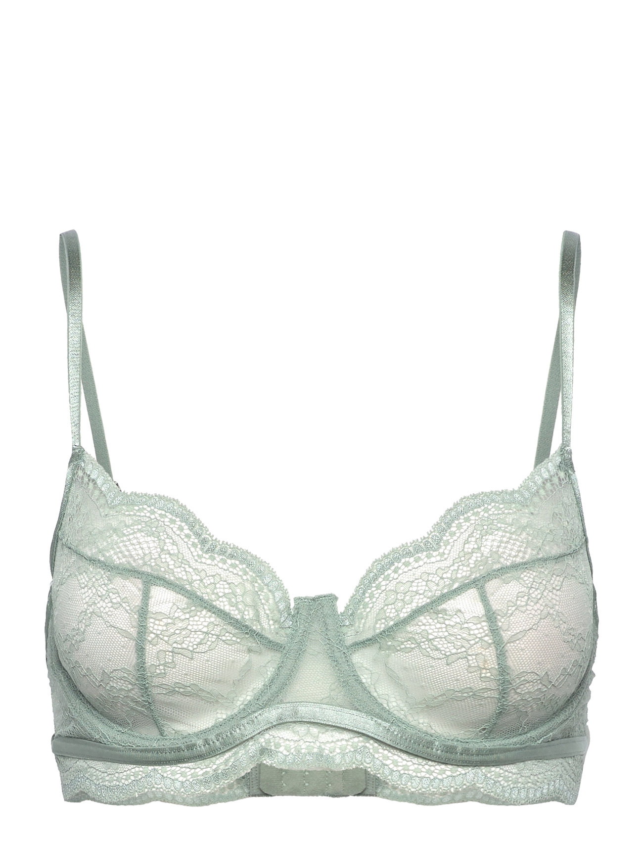 Isabelle Ud Lingerie Bras & Tops Wired Bras Green Hunkemöller