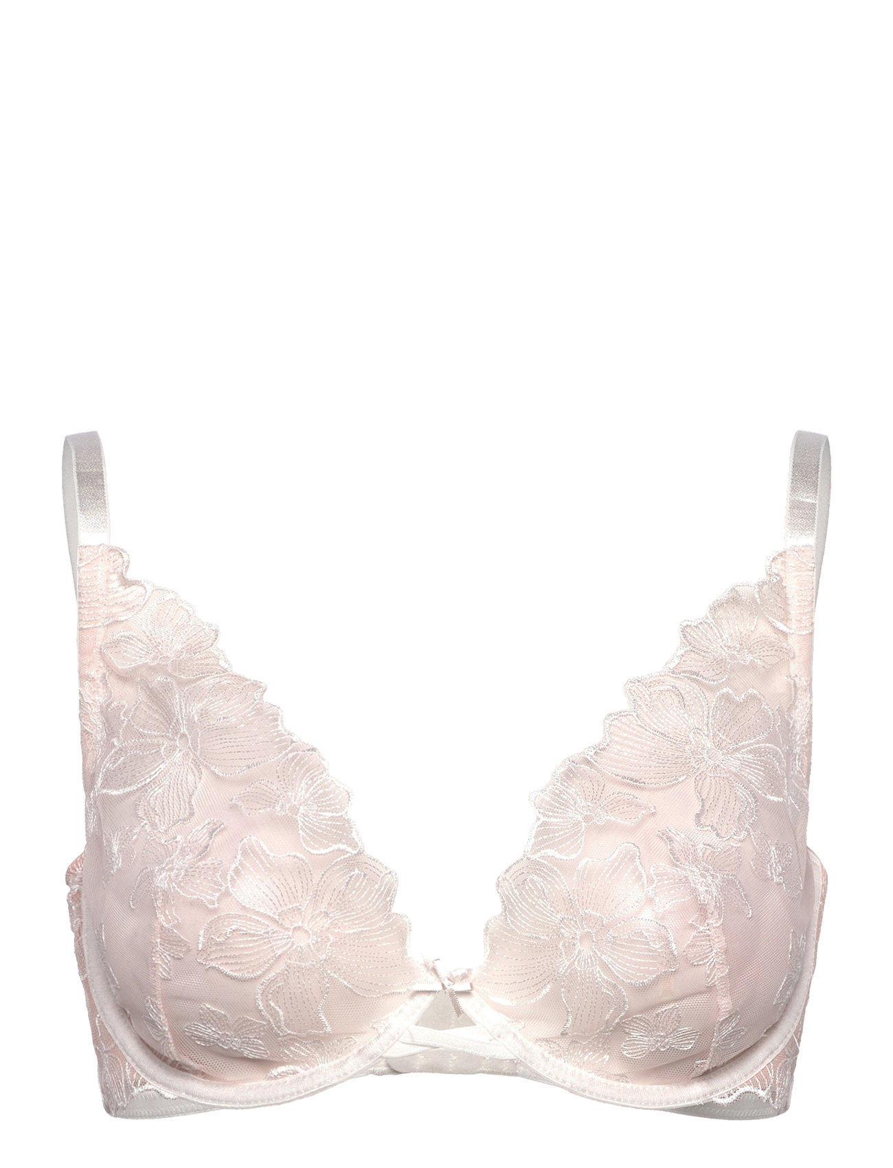 Lauren Up Lingerie Bras & Tops Plunge Bras White Hunkemöller