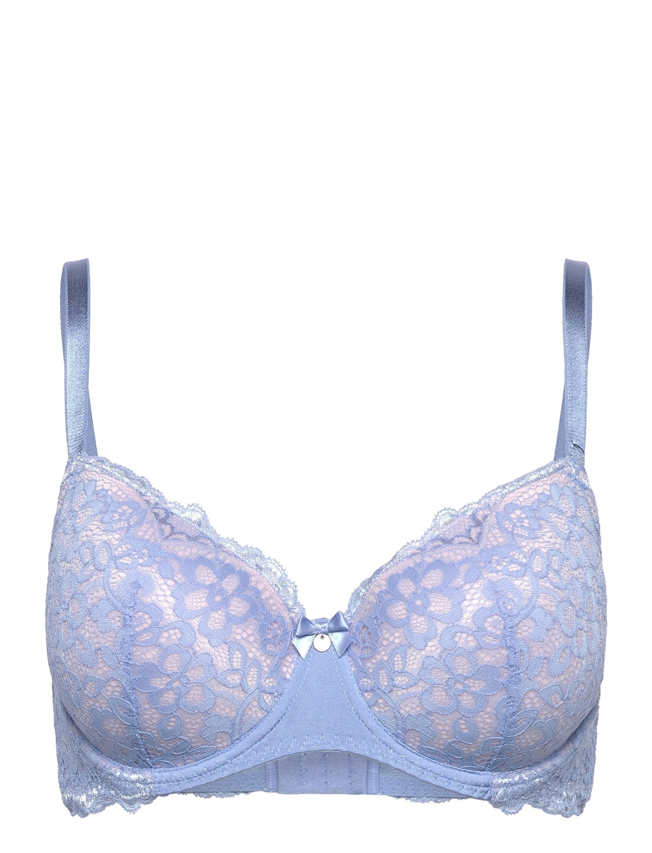 Marine Pd Lingerie Bras & Tops Padded Bras Blue Hunkemöller