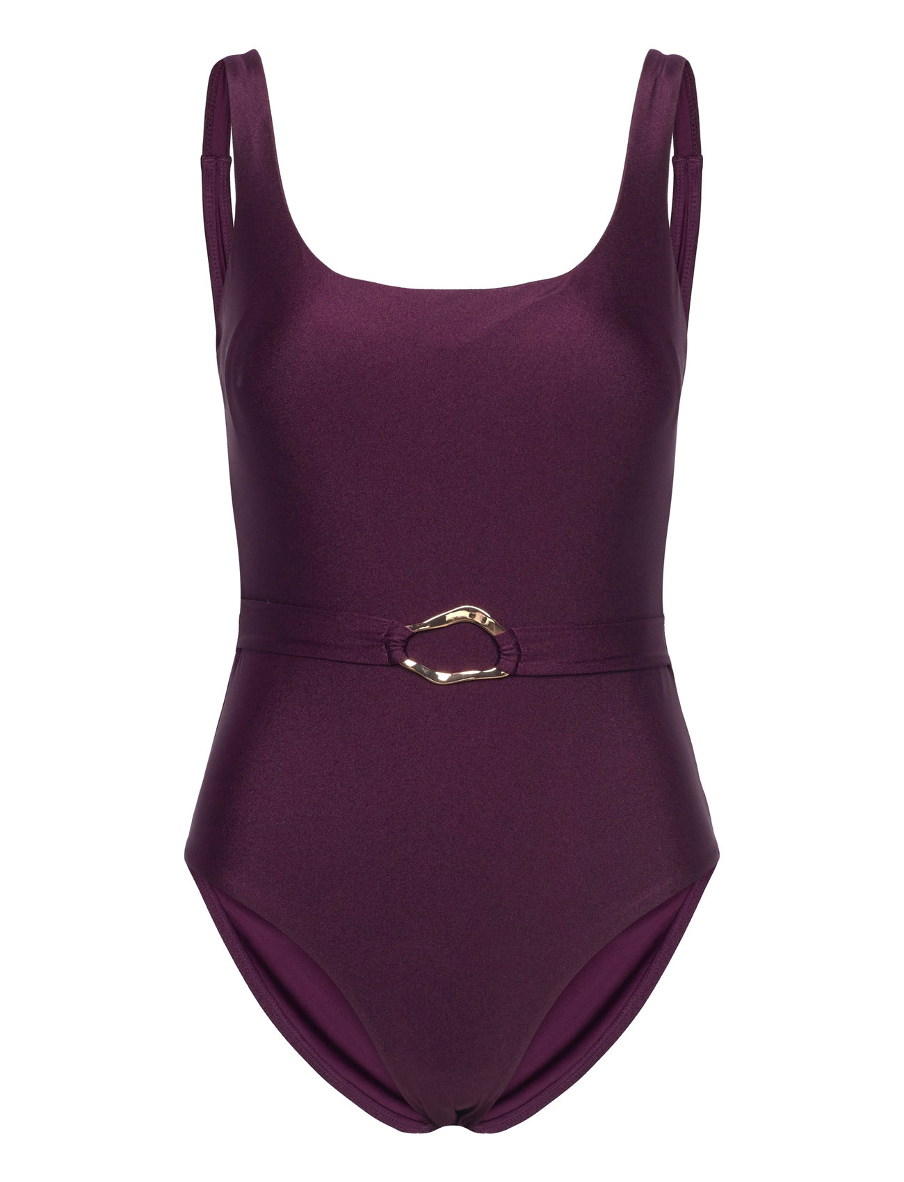 Costa Shaping Belt Bs Badedrakt Badetøy Purple Hunkemöller