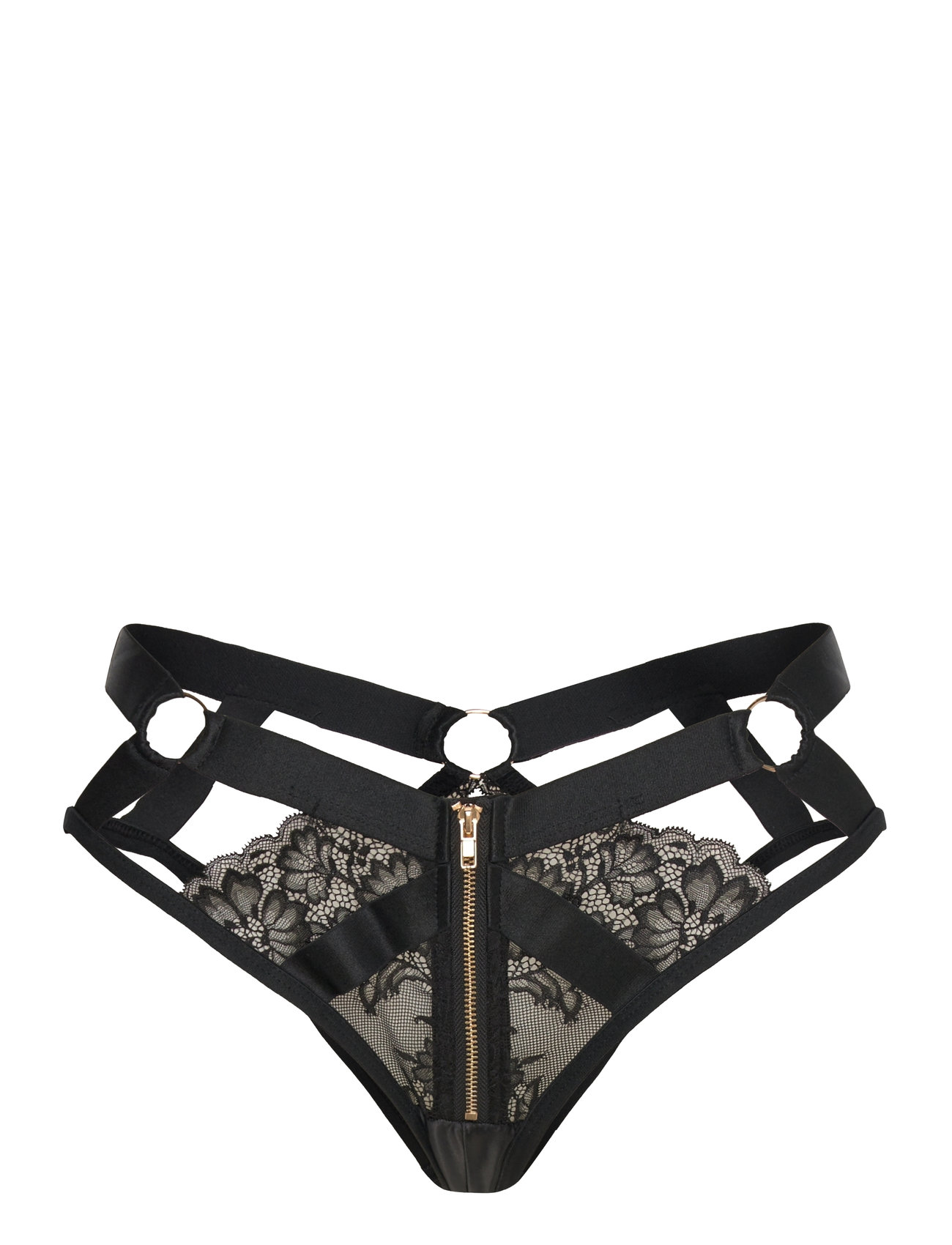 Clementine Brazilian R Lingerie Panties Brazilian Panties Black Hunkemöller