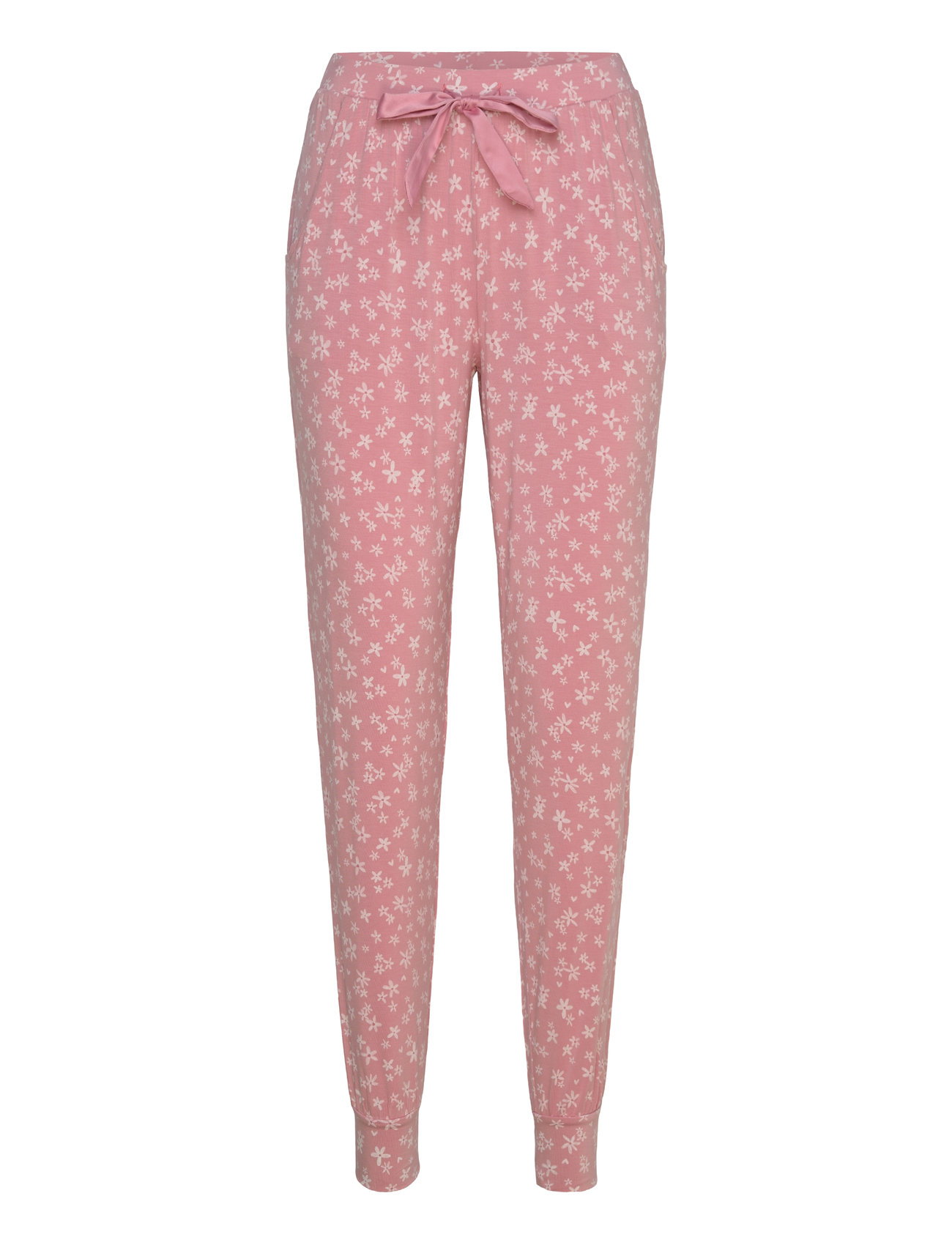 Pant Jersey Print Pyjamasbukser Pysjbukser Pink Hunkemöller