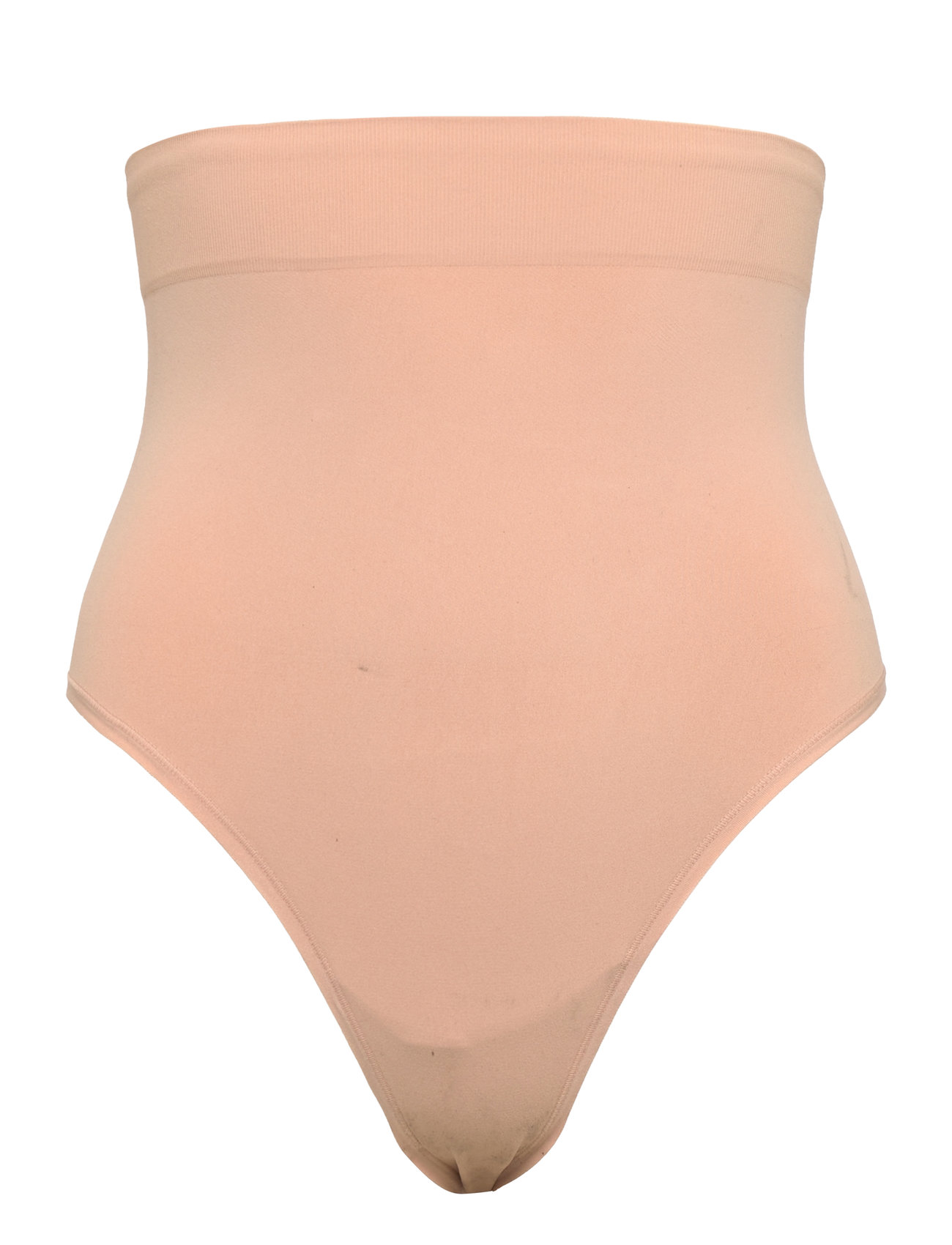 Seamless Enhancing High Waisted Thong Lingerie Panties High Waisted Panties Beige Hunkemöller