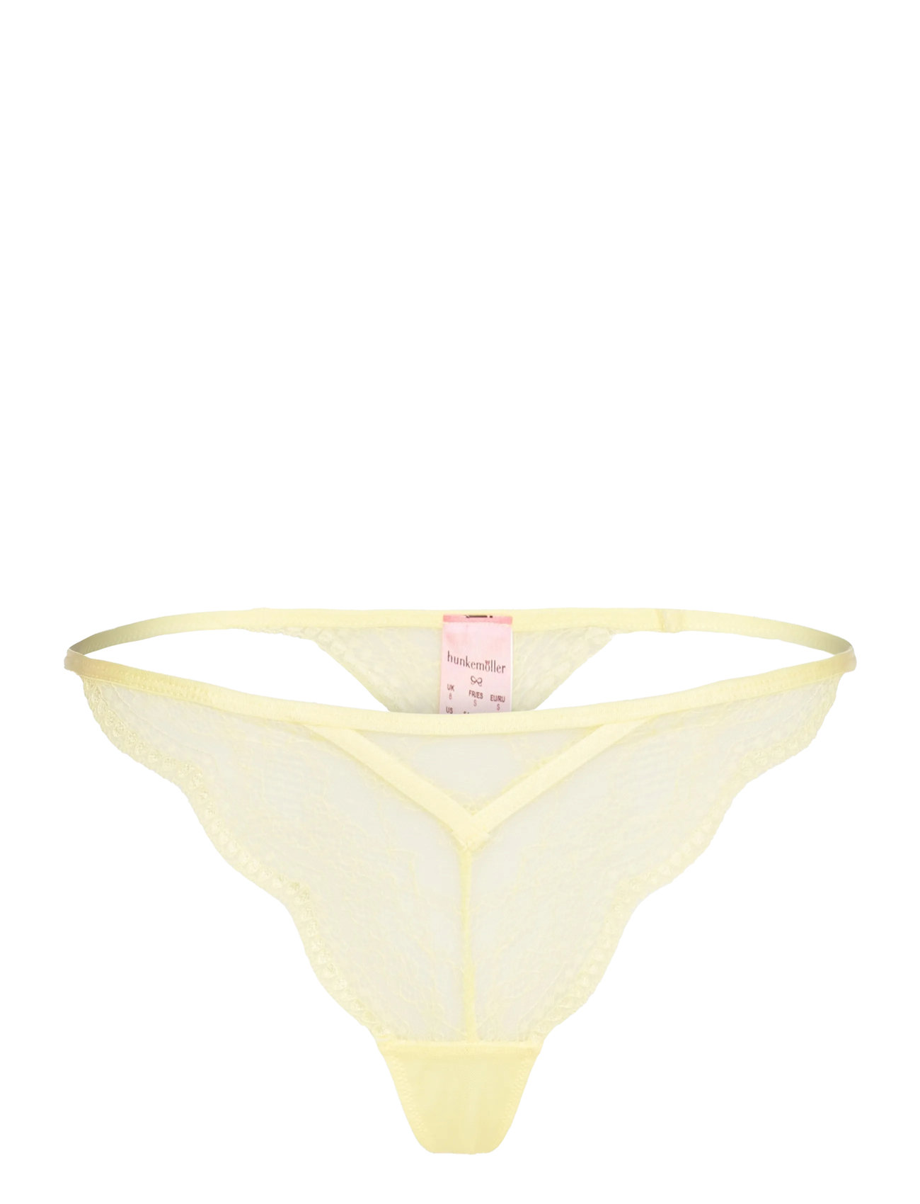 Isabelle String Tr Stringtruse Undertøy Yellow Hunkemöller