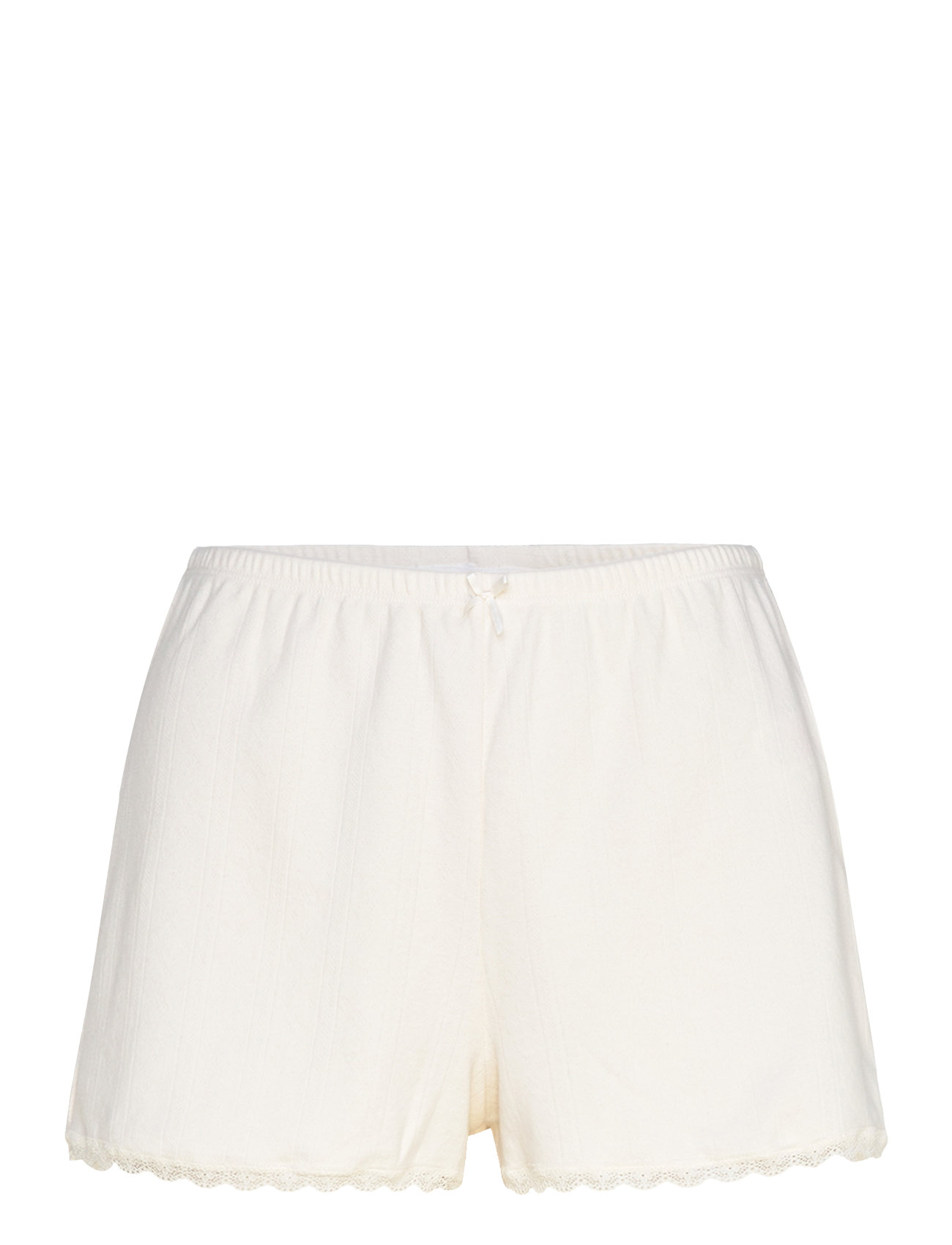 Short Pointelle Lace Shorts White Hunkemöller