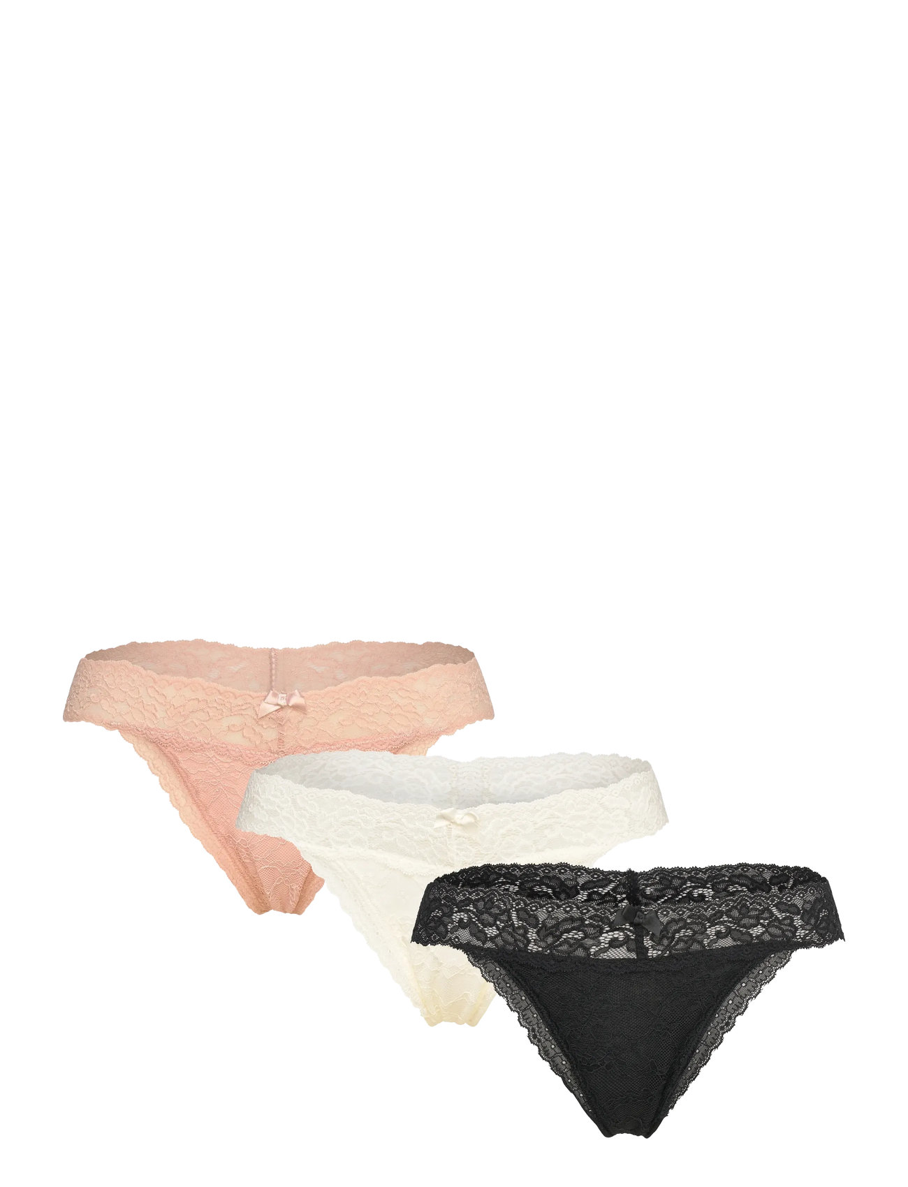 HUNKEMÖLLER 3-Pack Madison Ulv String Patterned - XS - Damen