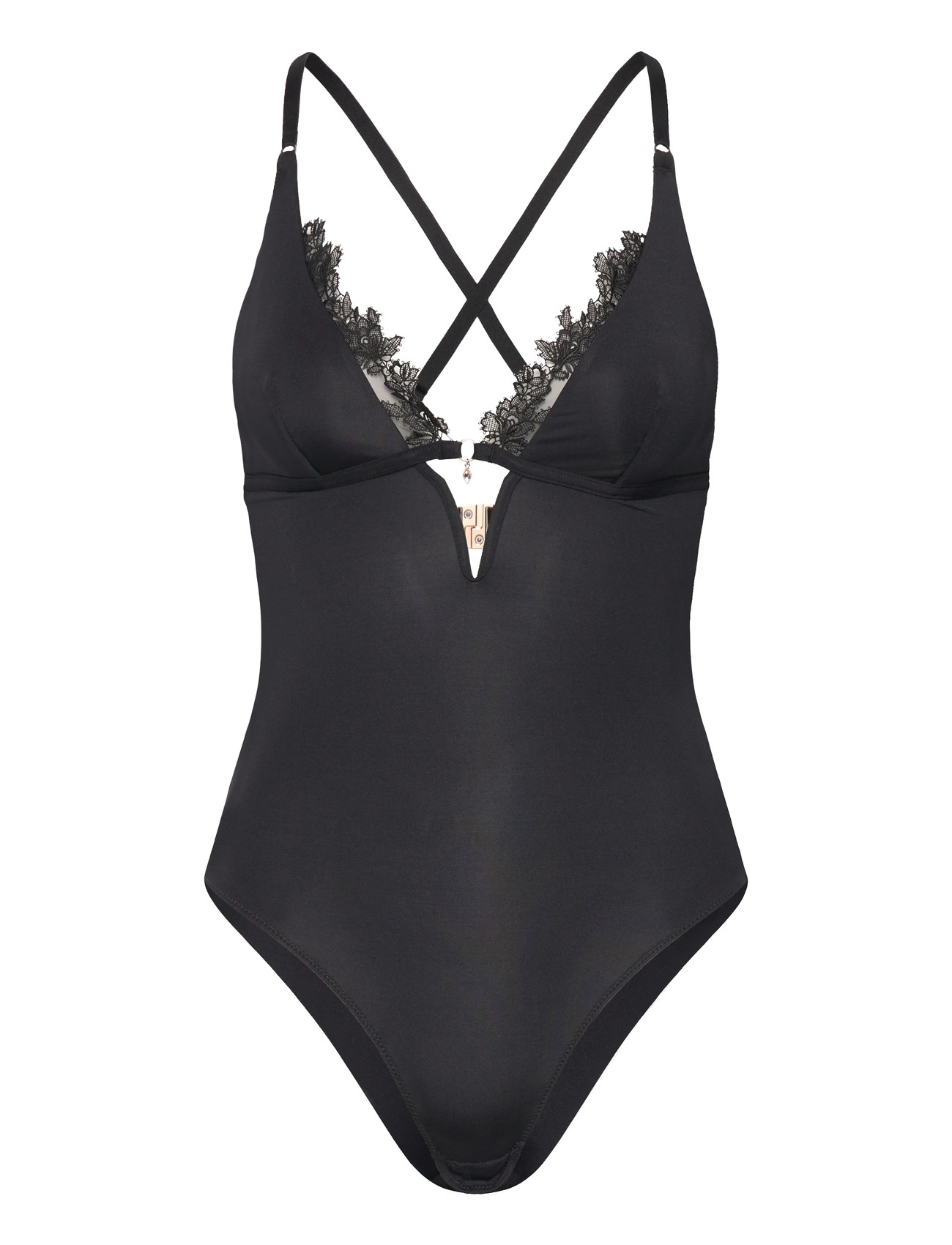HUNKEMÖLLER Julia Body Schwarz - XL - Damen