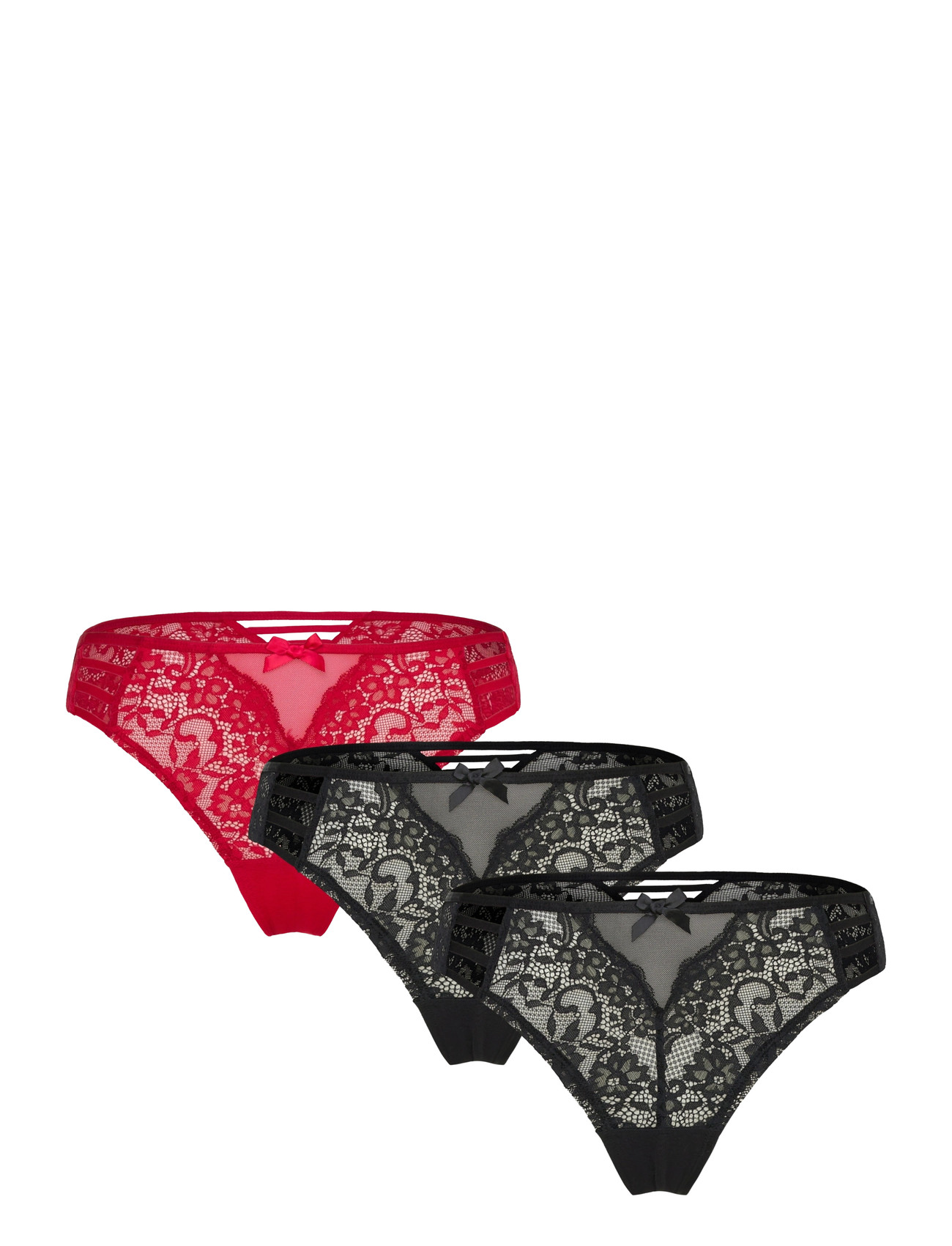 HUNKEMÖLLER Brasilian R 3-Pack Patterned - XS - Damen