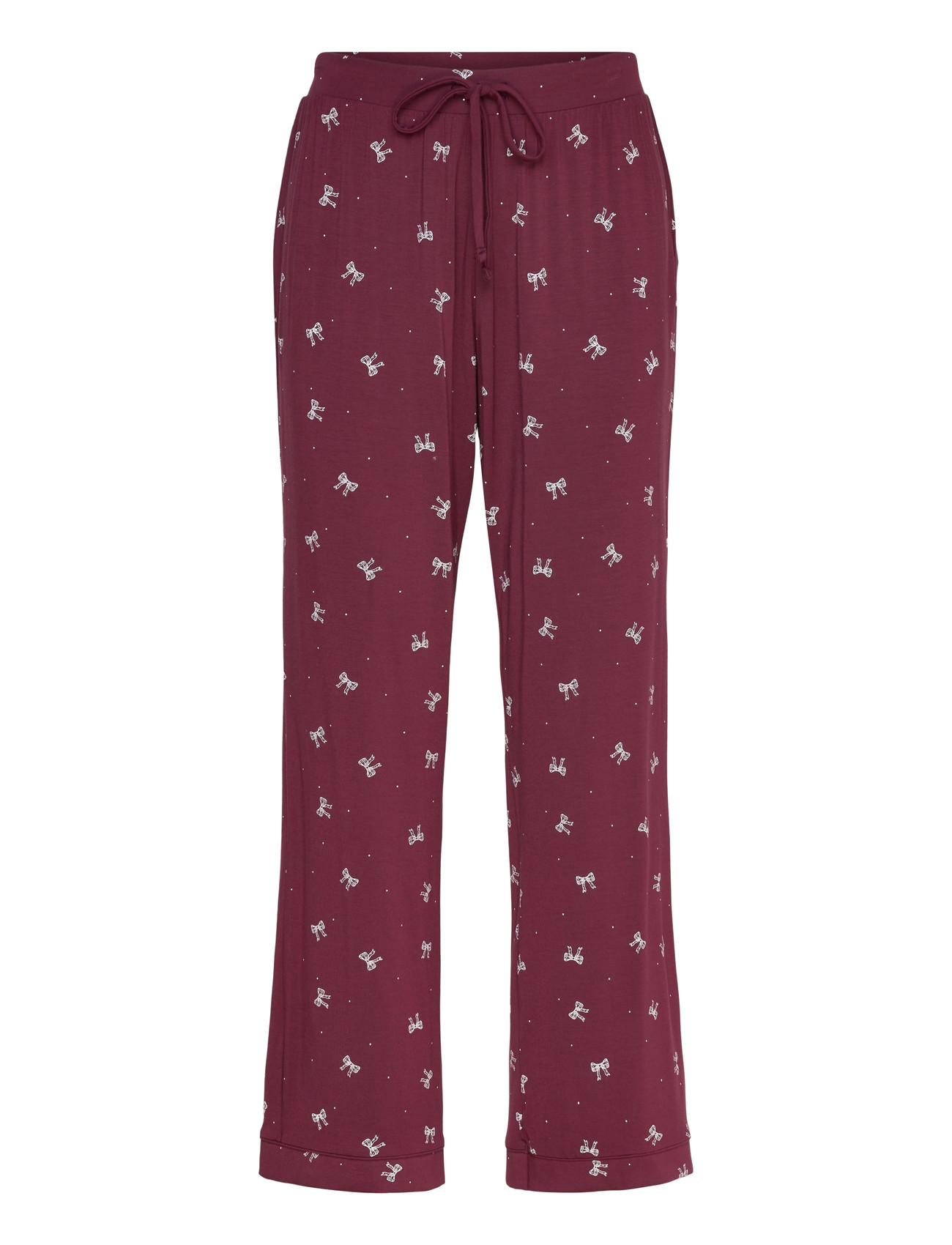 HUNKEMÖLLER Essential Jersey Hosen Burgundy - S - Damen